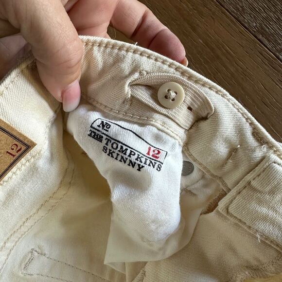 POLO RALPH LAUREN Kids' Tompkins Stretch Skinny Fit Jean In Wheat - Picture 7 of 11